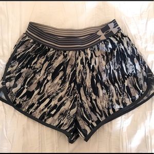 Under Armour Navy / Gray HeatGear Running Shorts
